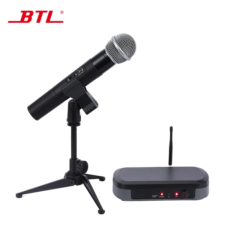 BTL Беспроводной Ручной Микрофон УВЧ Два Канала С Кардиоидной Mic SE-2018 | Электроника