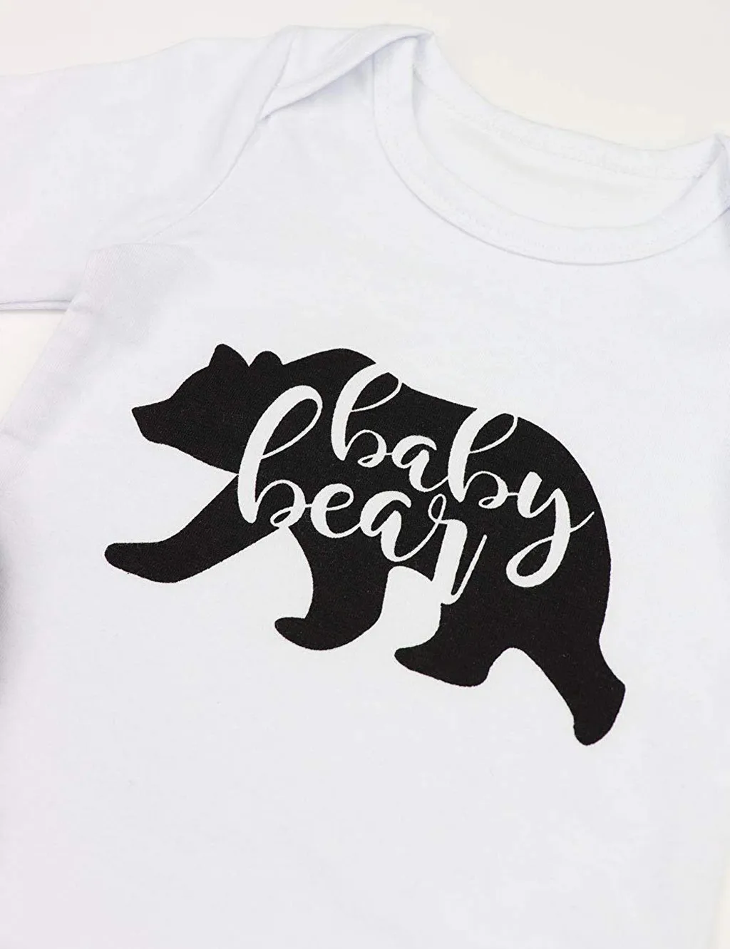 Infant Kids Baby boy Girls Clothes Sets 3 PCS Long sleeve Solid color Romper + Shrink trousers black knitted hat clothes set | Детская