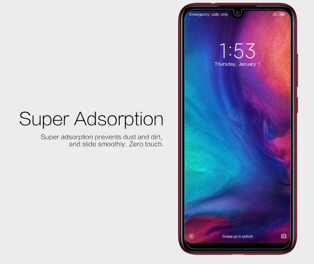 Глянцевая Защитная пленка для экрана Nillkin для xiaomi redmi note 7 8T 8 6 Pro, матовая защитная пленка с защитой от отпечатков пальцев для redmi note 7 5
