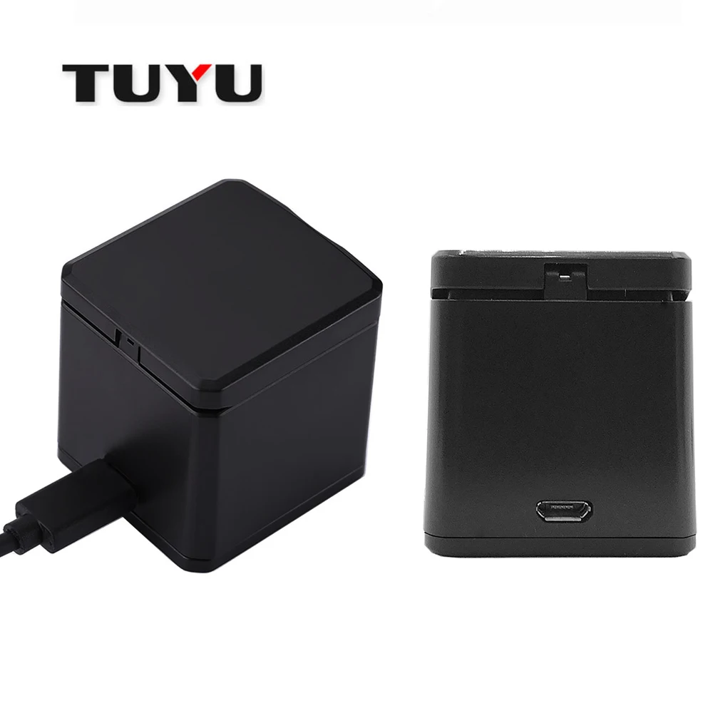 Аксессуары для горной собаки TUYU двойное зарядное устройство SJCAM sj4000 EKENH9 H8r
