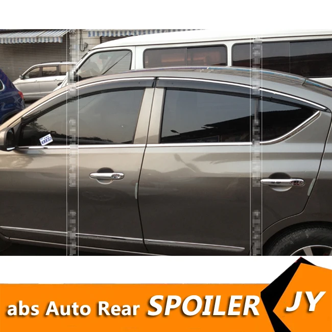 Для NISSAN Sunny, Versa Пластиковый оконный козырек вентиляционные шторы Защита от солнца и дождя для солнечного авто аксессуары 4 шт./компл. 2010
