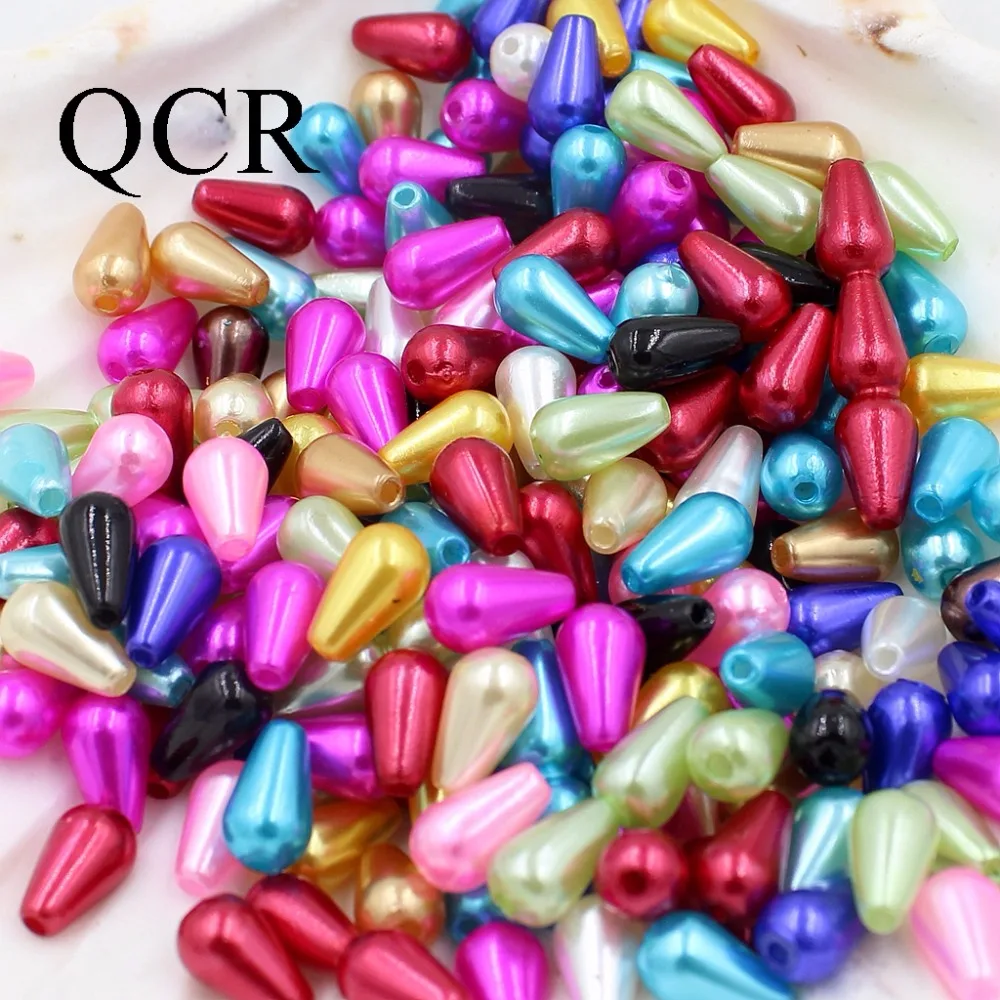 Бусины с имитацией под жемчуг 6 х10 мм 300 шт./лот imitation pearl beads pearl beadsbeads for jewelry making