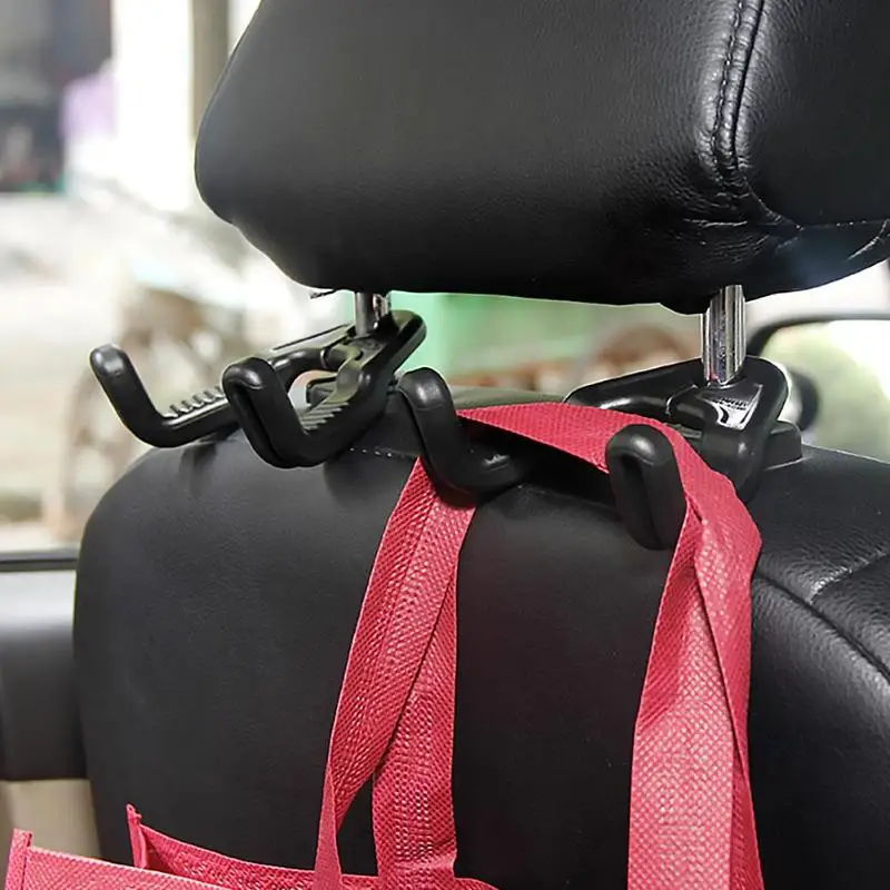 Заднее сиденье автомобиля крючок в изголовье держатель пластиковый PP мешок