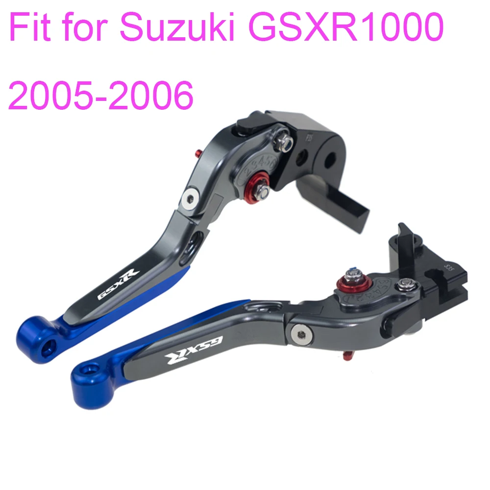 

KODASKIN Folding Extendable Brake Clutch Levers for Suzuki GSXR1000 2005-2006