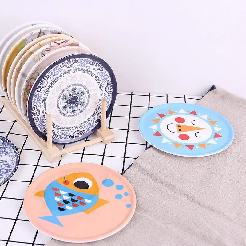 2 шт. меламиновая изоляционная накладка мультяшная чаша с рисунком кофейная