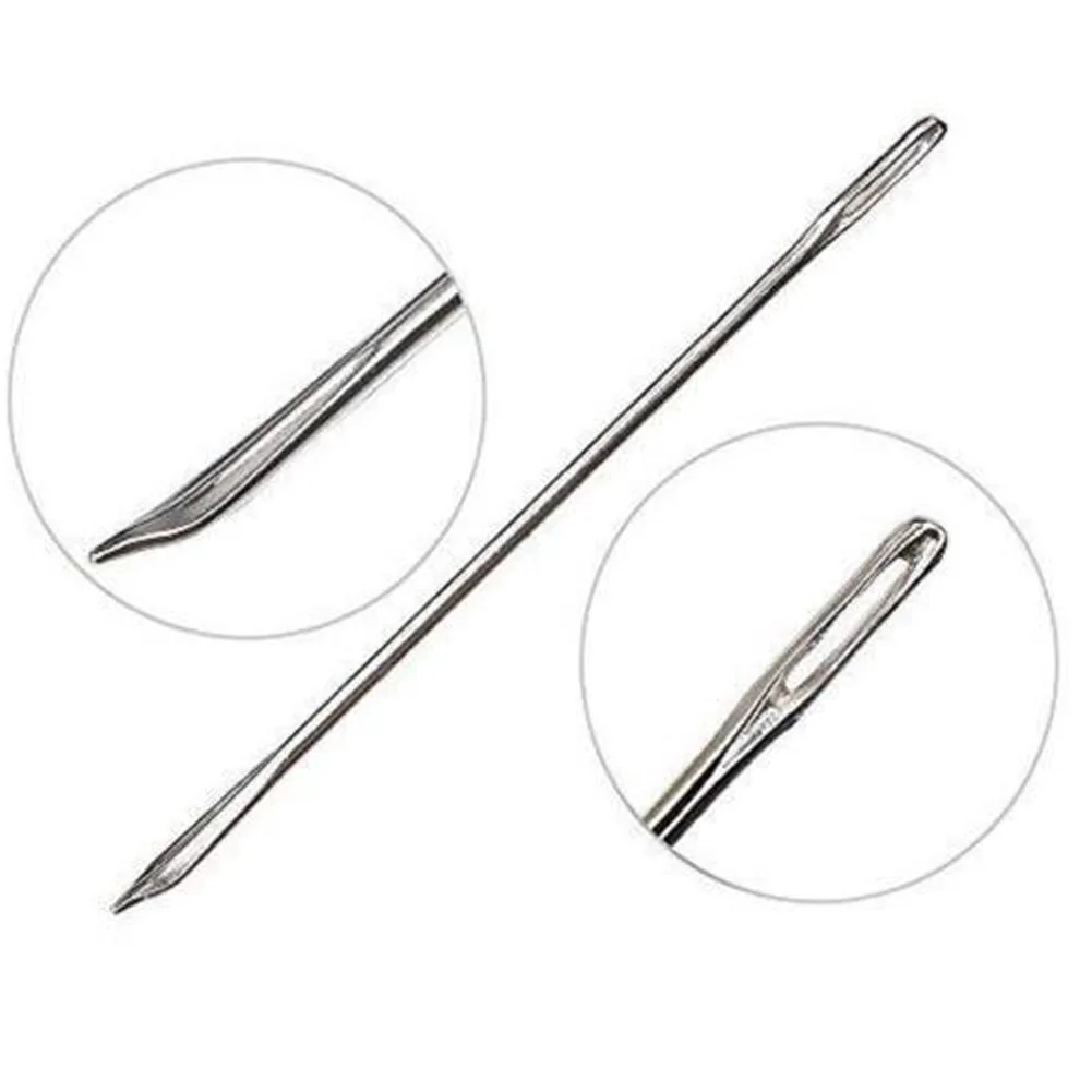 Иглы холщовая кожа Thimble ковер ручное сверление Awl|Швейные инструменты и