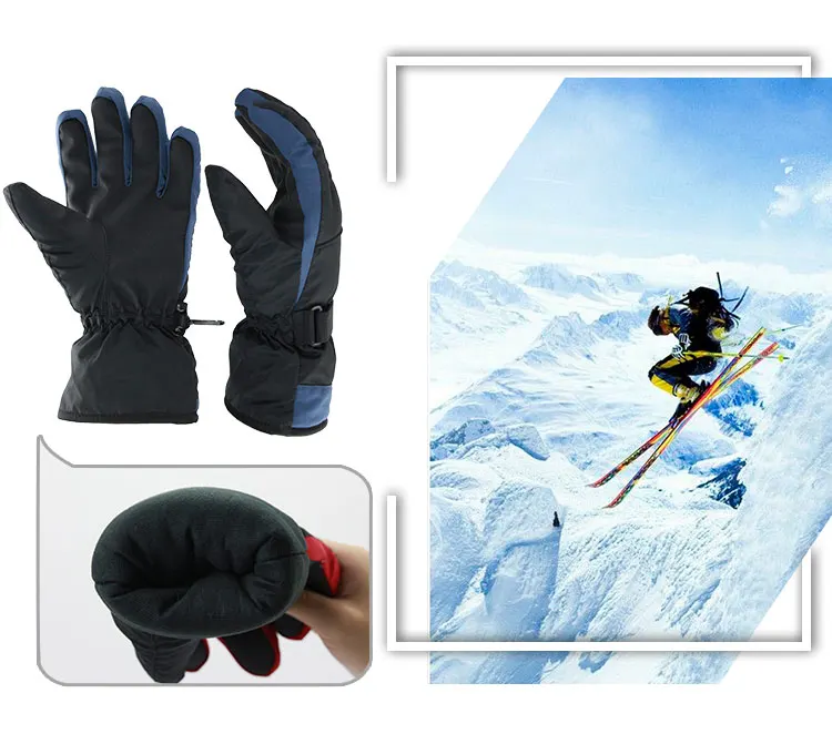 OZERO Winter Gloves Warm Ski Skiing Snowboard Motorcycle Riding Sports Windproof Waterproof Gloves For Woman 9011