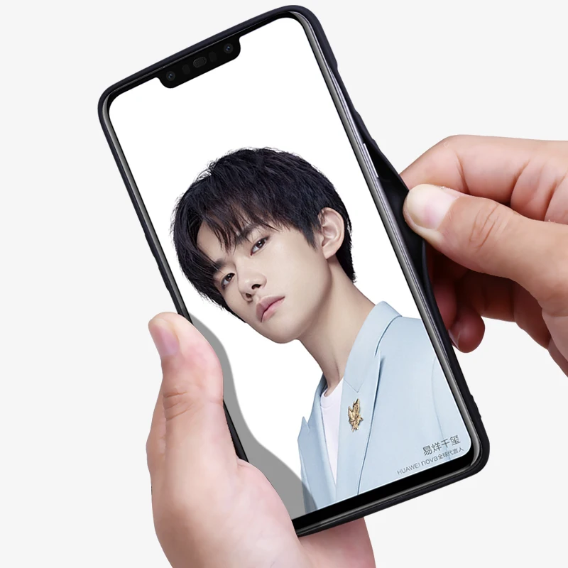 Чехол для Huawei Nova 3 Mofi Nova3 чехол из искусственной кожи в деловом стиле однотонный |