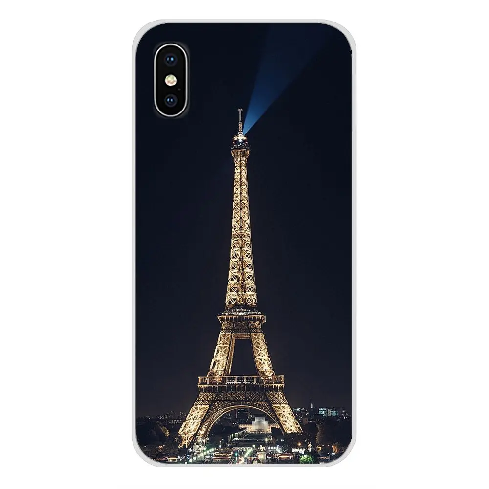 Мягкий ТПУ чехол для Xiaomi Mi4 Mi5 Mi5S Mi6 Mi A1 A2 5X 6X 8 9 Lite SE Pro Max Mix 2 3 2S Парижские пейзажи