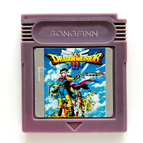 Картридж для игровой консоли Dragon Warrior III 3 аксессуары 16-битной | Электроника
