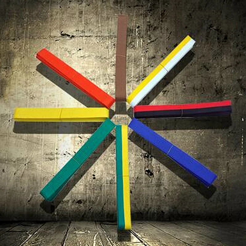 Тхэквондо-дорога с уровнем дзюдо Стандартный пояс карате двойная обертка