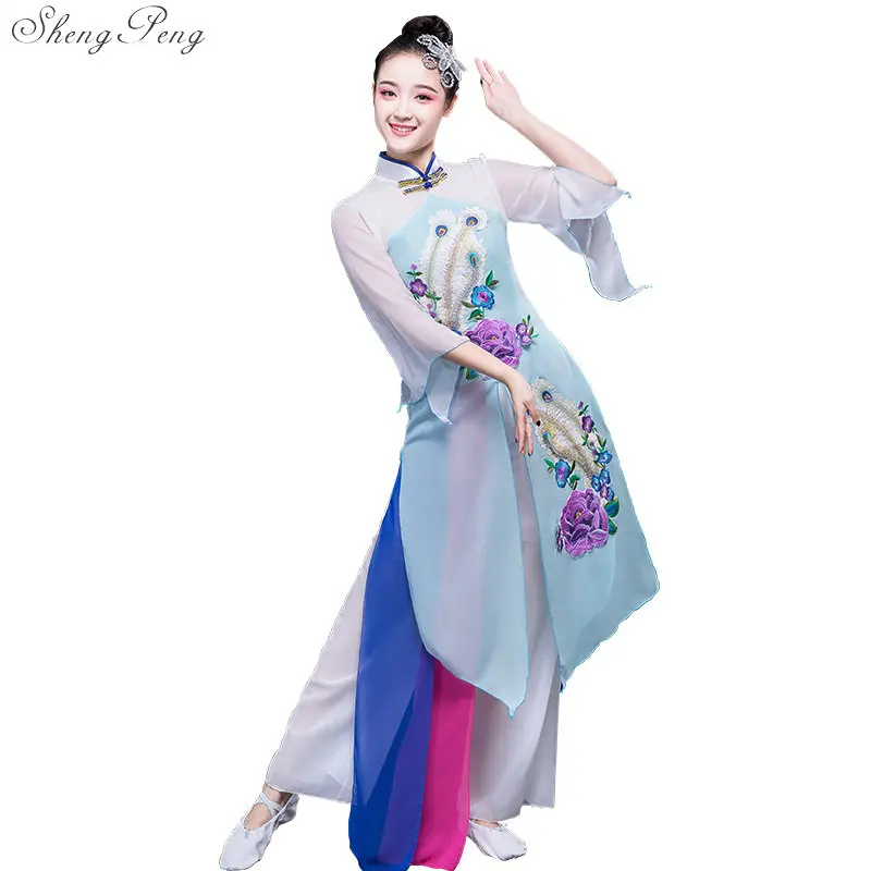 Китайские народные женские костюмы для национального восточных танцев