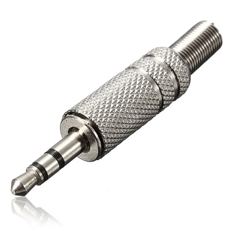 2 шт. сменные 3 Полюсные аудиоразъёмы для наушников 5 мм|connector plug|connector 3connector 3.5mm |