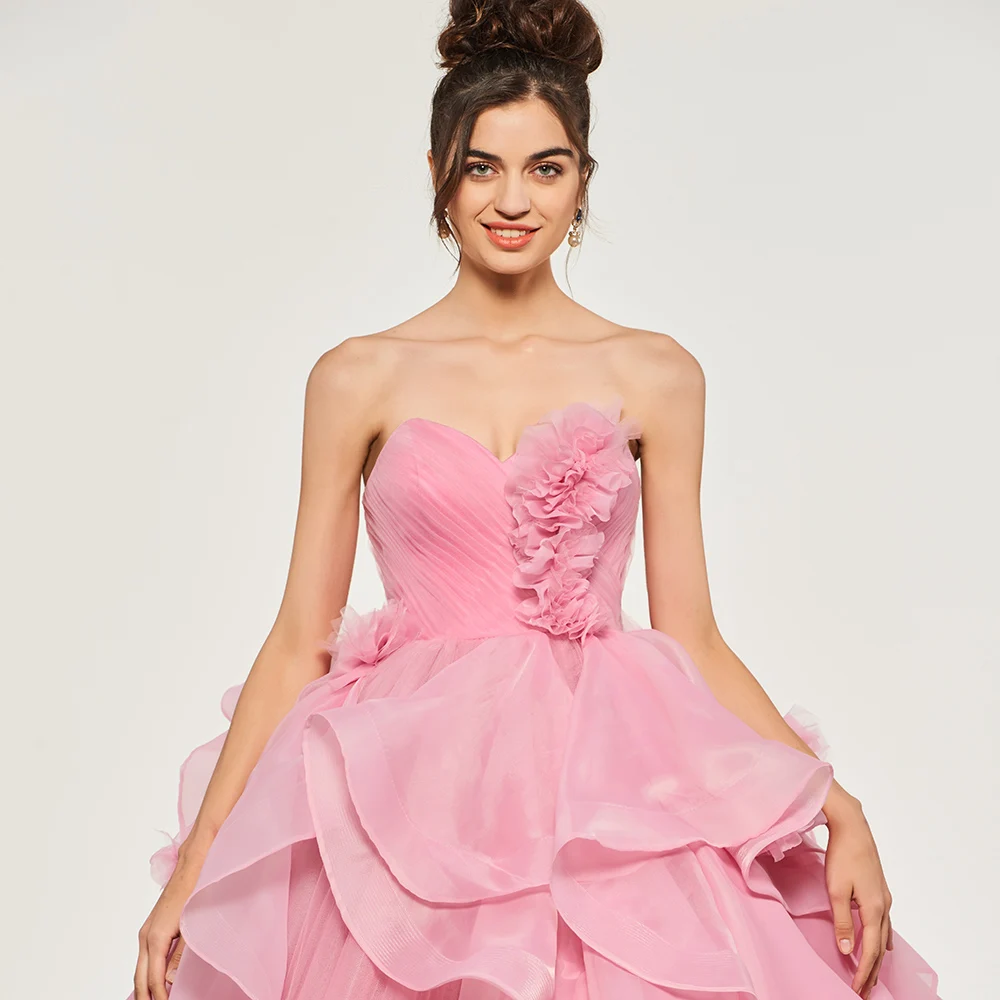 Бальное платье Dressv пышные платья Quinceanera милое принцессы на шнуровке с