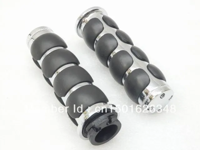 Хромированные ручные ручки с шипами 1 &quotдля Yamaha Road Royal V-Star V-Max Virago R1 R6 Honda GL 1500 1800