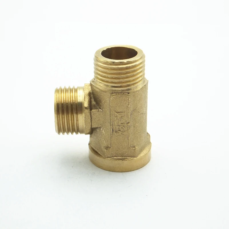 1/2 &quotBSP Female x 1/2&quot BSP Male Thread Tee Type 3 Way Brass Pipe Fitting Adapter Coupler коннектор для воды|bsp male