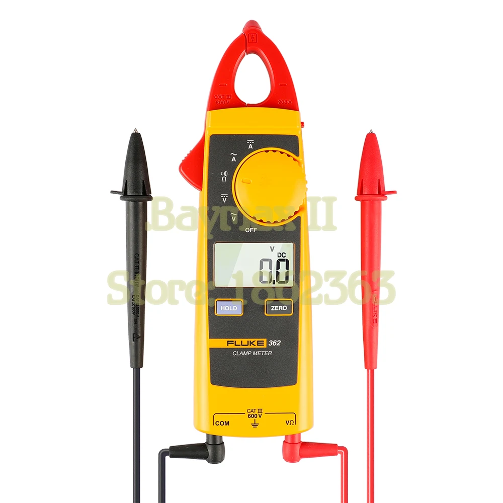 Цифровой зажим FLUKE 362 AC/DC 200A с базовыми функциями для измерения напряжения