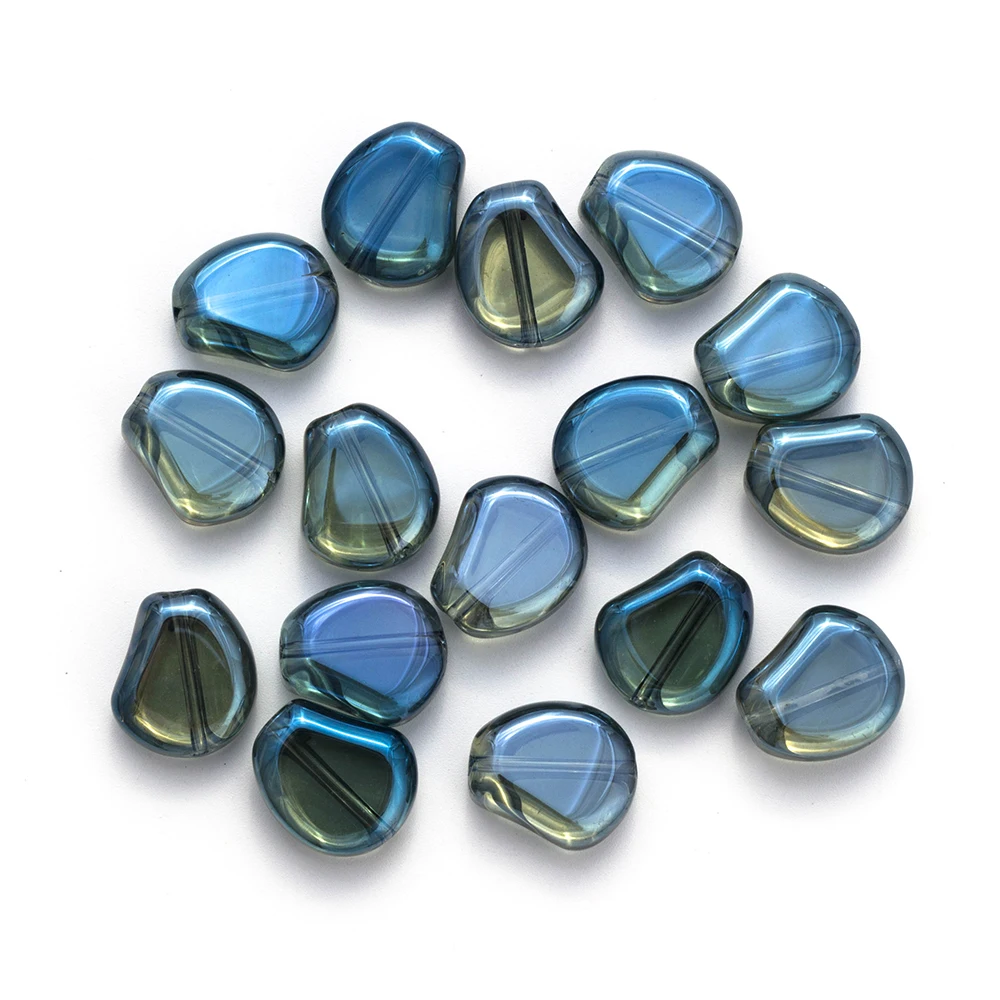 MEIBEADS, 20 шт./лот, 13*15 мм, цветные Кристальные бусины неправильной формы чечевицы, аксессуары для браслетов, сделай сам, изготовление ювелирных изделий EY6066