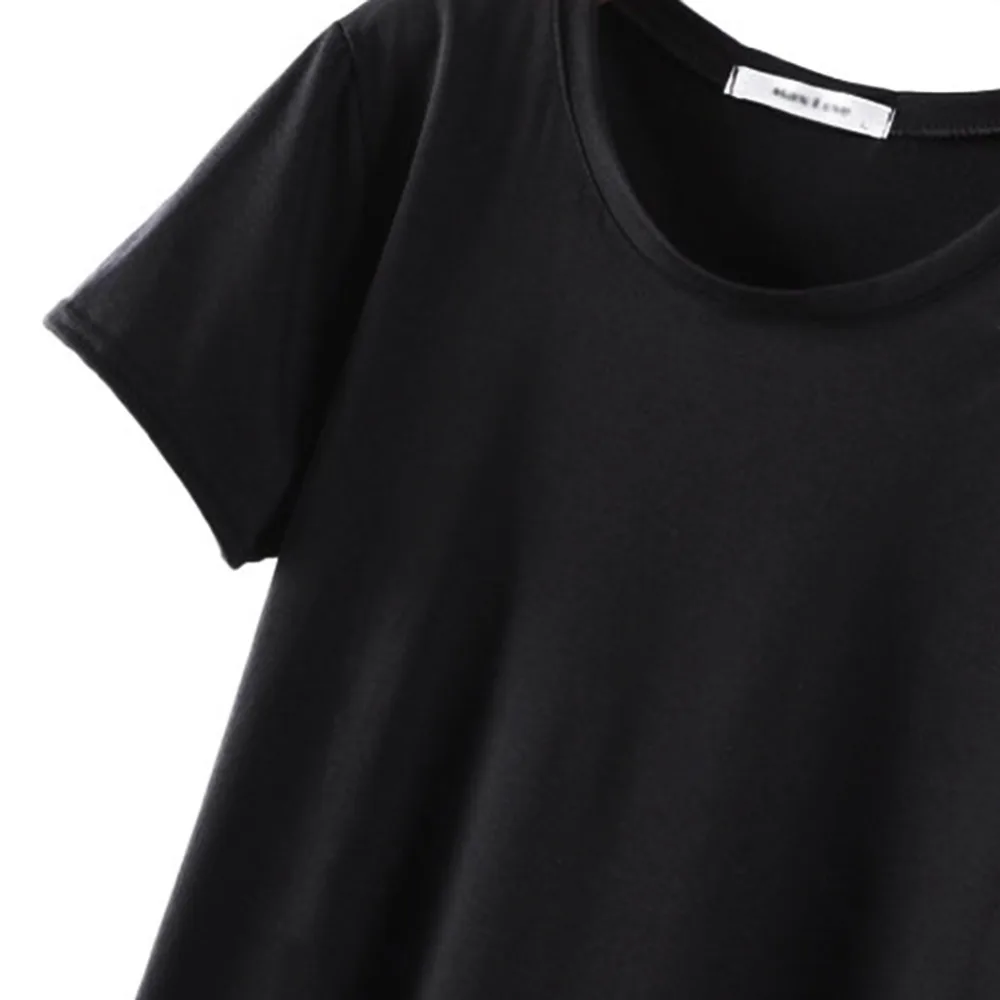 

Sexy Angel Pattern hollow out Solid Women T shirt blusa O neck Backless Casual Loose femme tee tops shirts camisetas mujer Y2 10
