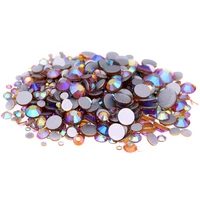 super glitter topaz ab ss3 ss30 flatback non hotfix crystal rhinestones for nail art decoration shoes and dancing accessories