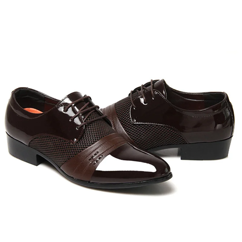 Новинка Мужские модельные туфли офисные Мужская официальная обувь Zapatos De Hombre