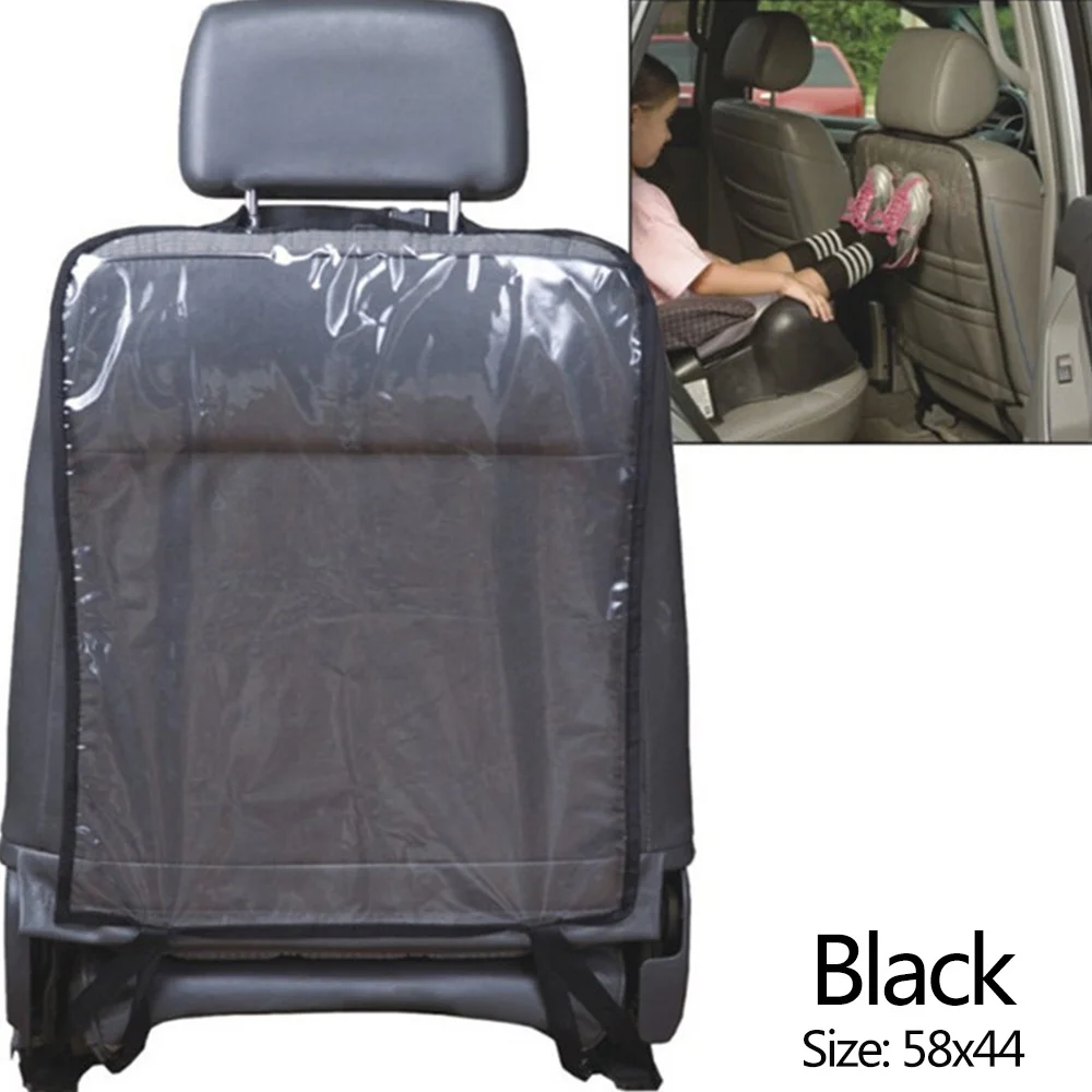 

Anti-dirty Protector Mat Car Seat Back Cover Transparent Pad For PVC Car Accessories Keep The Car Clean Allows Touch-screen