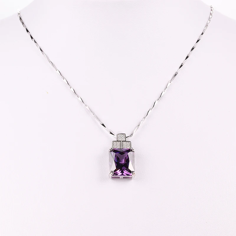 BONLAVIE подлинное Твердое Серебро 925 пробы ювелирные изделия 16.6Ct натуральная