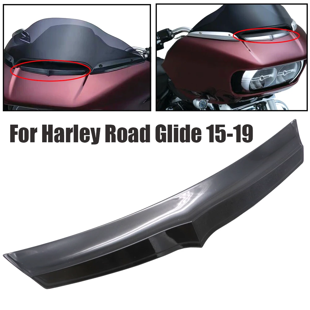

Motorcycle Fairing Air Flow Vent Accent Trim Chrome For Harley Road Glide FLTRU CVO Ultra FLTRUSE FLTRX Custom 2015 2016-2019