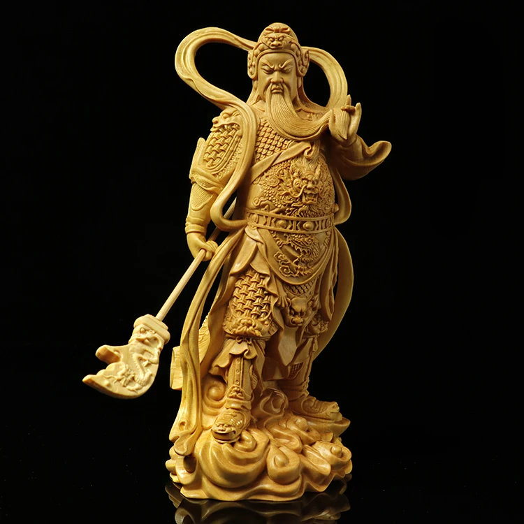 Изысканные украшения Guan Gong Jia Lan Supreme bouddha Bodhisattva, статуя богов-хранителей, аксессуары для домашнего декора