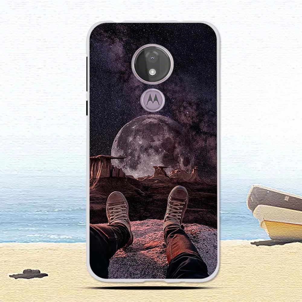 34 Новейший Модный чехол для Motorola Moto G7 power с рисунком кота из мультфильма, Мягкая силиконовая задняя накладка из ТПУ, чехол для Moto G7 power, защитный чехол s - Цвет: 34