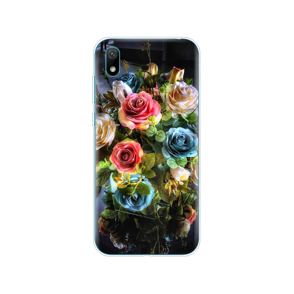 Для huawei y5 силиконовый чехол ТПУ задняя крышка мягкий чехол для телефона для huawei Y5 coque бампер 5,71 дюймов защитный рисунок - Цвет: 61717