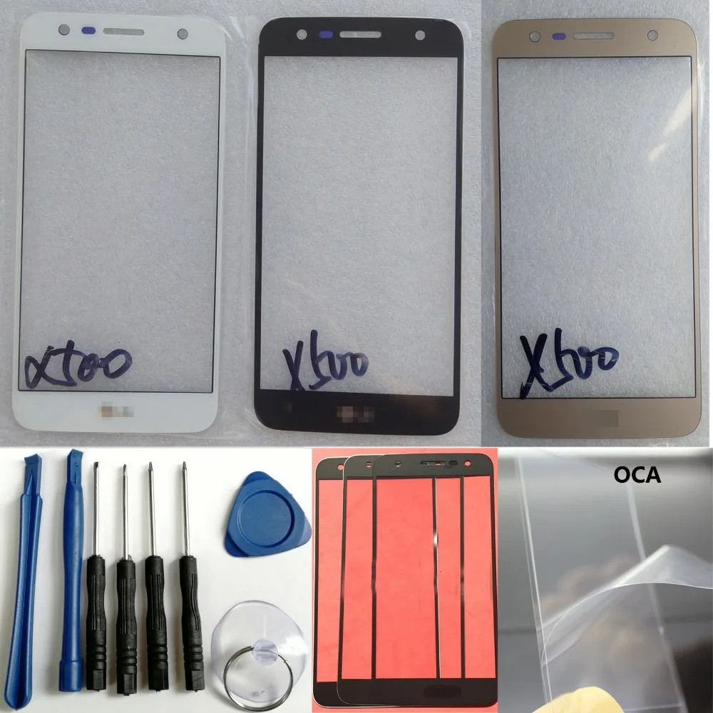 

Shyueda 100% Новые + OCA инструменты для LG X Power2/X500/X Charge/M320G/X320L/X320S 5,5 "внешний передний экран Замена стеклянных линз