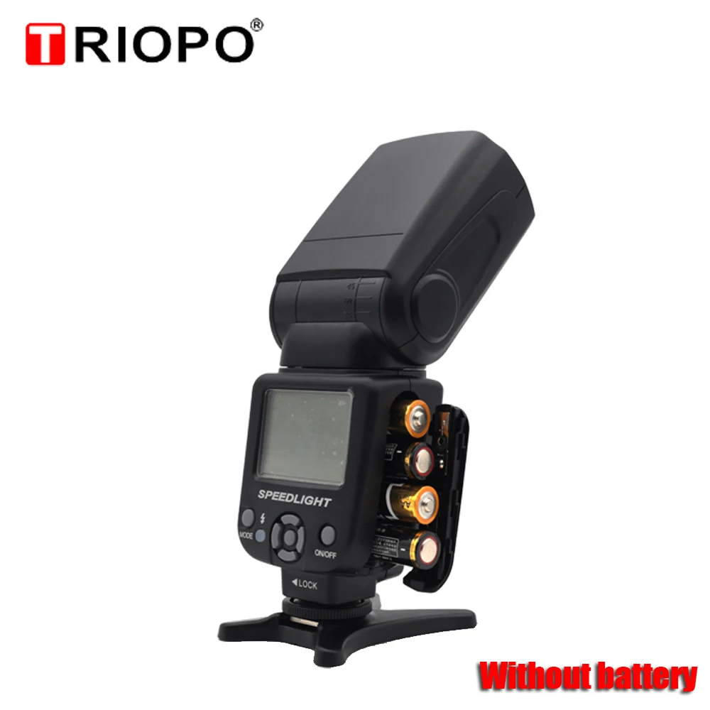 Triopo TR-960II TR-960 II TR960 вспышка светильник TR960II вспышка ручная вспышка универсальная для Nikon Canon DSLR