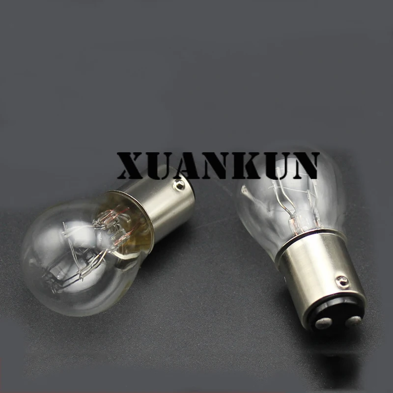 XUANKUN мотоциклетная электрическая автомобильная лампа 12V5W, Задняя Тормозная лампочка, задняя лампочка, фитинги