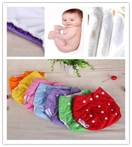 1 шт. Многоразовые Подгузники Детские водонепроницаемые подгузники новые