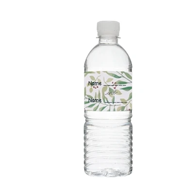6pcs Bottle Label Причудливый букет цветов 20 шт. вечерние салфетки розы этикетка бутылки наклейка коробка свадебных приглашений сумка предметы для украшения дня рождения - Цвет: 6pcs Bottle Label
