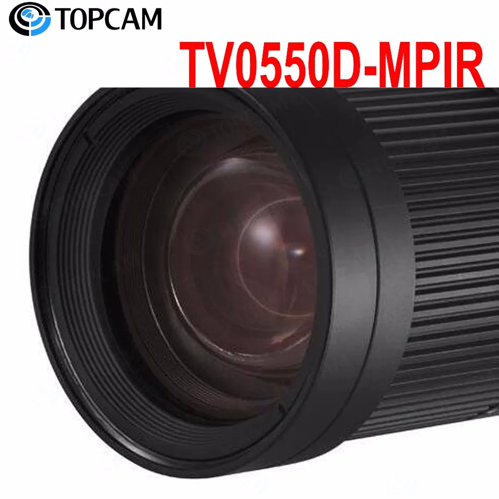 TV0550D MPIR камеры видеонаблюдения для домашнего наблюдения объектив мегапиксельная