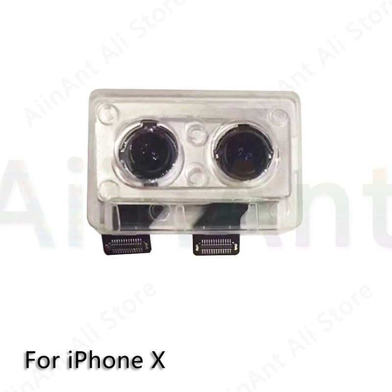 For iPhone X Оригинальная задняя камера для iPhone 7 8 Plus, Задняя Основная камера, гибкий кабель для iPhone X Xs Max XR, запчасти для ремонта - Цвет: For iPhone X