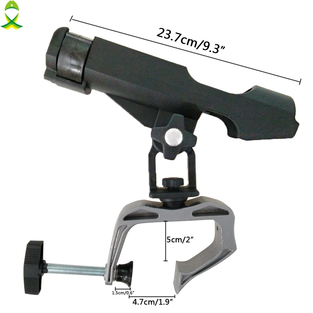 JSM держатель для удочки из нержавеющей стали регулируемый вращающийся Спиннинг