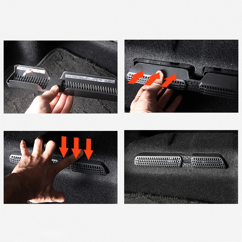 2 шт. подогреваемый напольный воздуховод кондиционера на вентиляционное