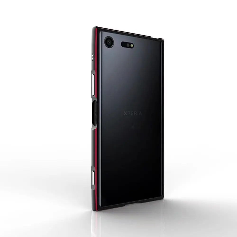 Чехол для Sony XZ1 Luxury Deluxe Ультратонкий алюминиевый бампер Xperia G8341 G8342 + 2 пленки (1