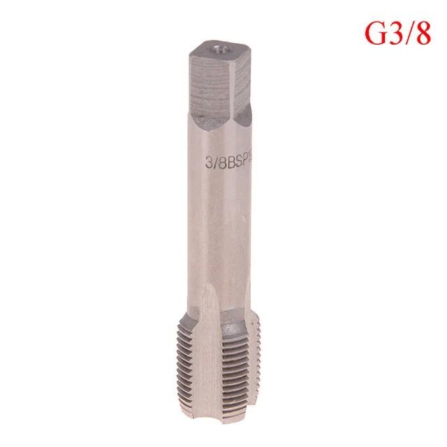 G3-8 G1/8 1/4 3/8 1/2 3/4 из быстрорежущей стали с коническим отверстием производства трубы NPT металлический винт резьбы режущий инструмент высокое качество - Цвет: G3-8