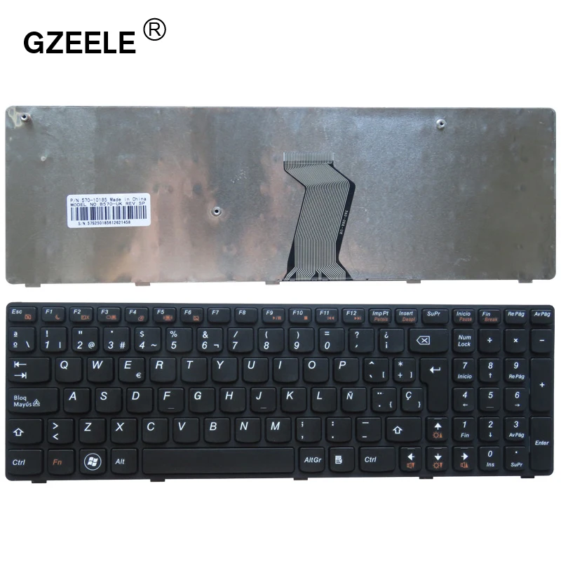 

Spanish Laptop keyboard for Lenovo V570 B570 B590 Z565 Z560 Z570 Z575 V570A V570G B575 SP keyboard black