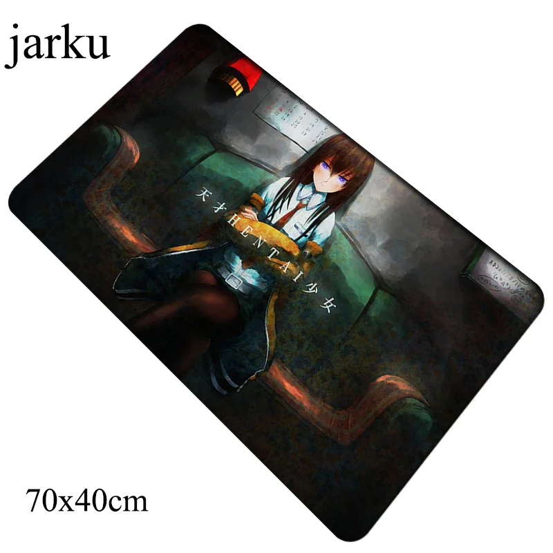 Steins Gate коврик для мыши красивые 700x400x2 мм notbook коврик для мыши игровой коврик для мыши с изображением на день рождения коврик для мыши от производителя стол для компьютера padmouse коврики