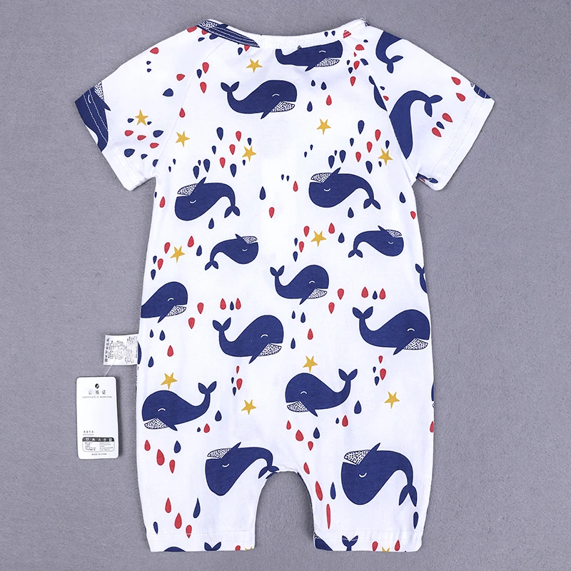 fashion Infant clothing baby romper short sleeve striped one piece suit Jumpsuit newborn baby boy girl clothesBBR105