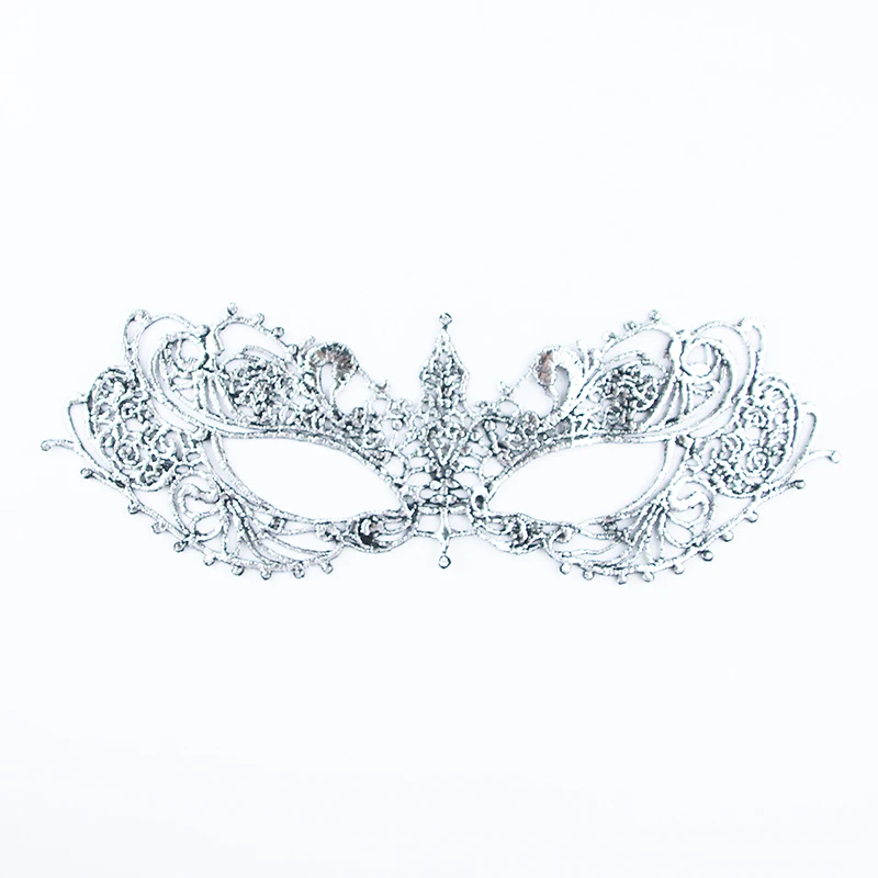 Женская маска для карнавала Хэллоуина выпускного вечера Маскарадная из кружева