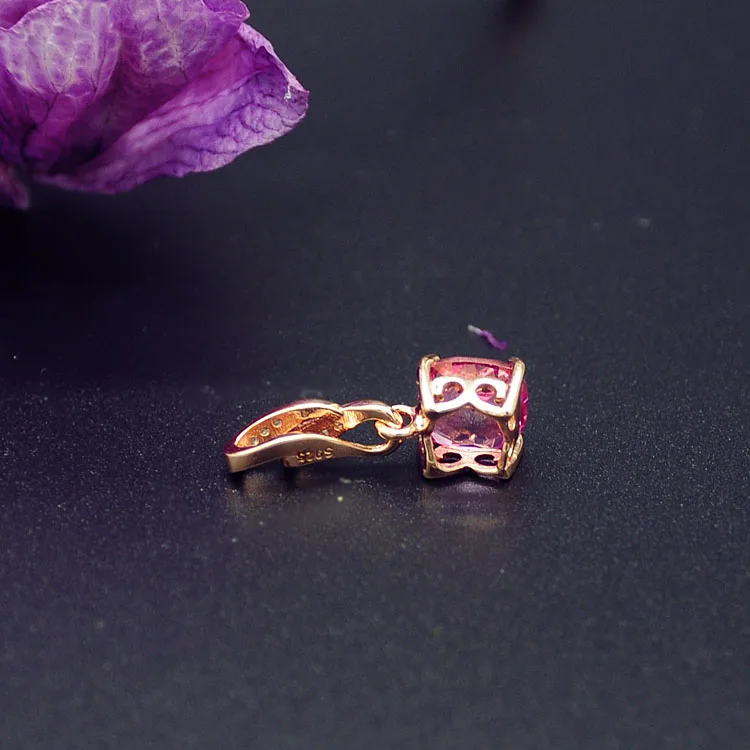 Женское колье из серебра 925 пробы с подвеской | Украшения и аксессуары