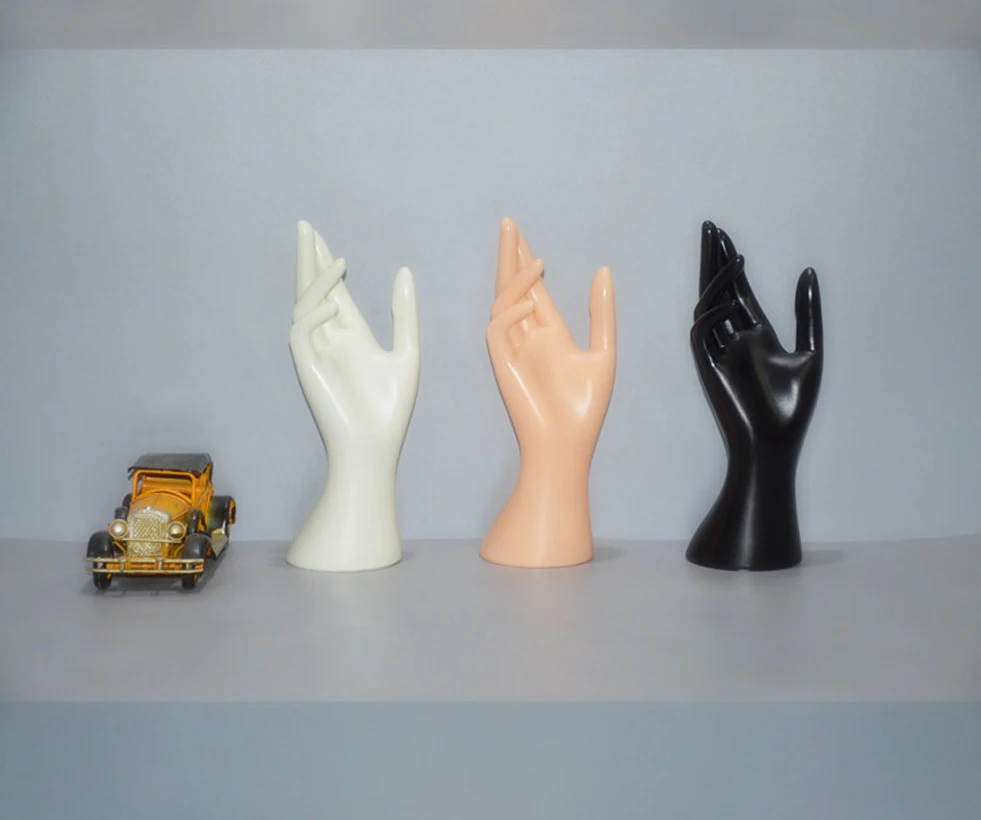 1 шт. женский манекен руки Дисплей база Для женщин кольцо серьги перчатки