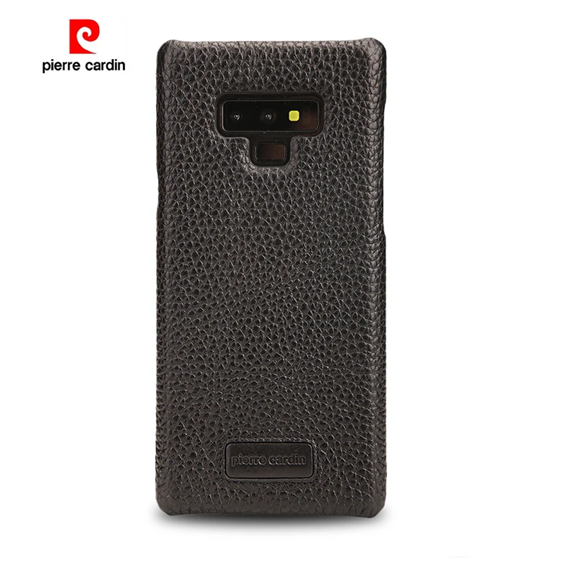 Чехол для телефона Pierre Cardin из натуральной коровьей кожи Samsung Galaxy Note 9 роскошный