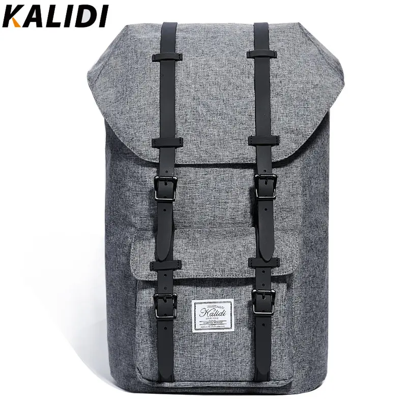 KALIDI 15.6 Inch Laptop Bag Backpack Men  Fashion School Bag and  Travel Hiking Rucksack  Notebook Bag for Mackbook 15 17.3 inch